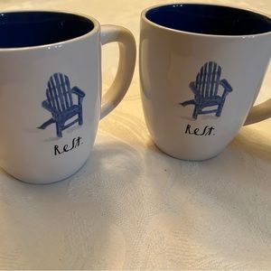 Rae Dunn “Rest” Mugs